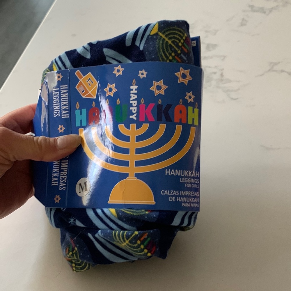 Hanukkah leggings